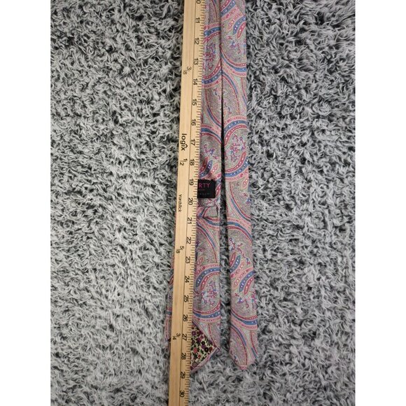 LIBERTY OF‎ LONDON X TARGET Silk Paisley Approx 58" Pink Floral Career Business - Picture 6 of 7
